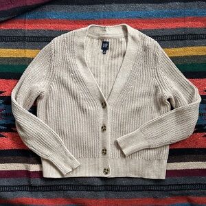 GAP Women's Button-Front Cardigan